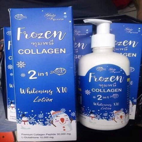 Frozen Collagen 2in1 Whitening Lotion – 300ml (Made in Thailand) - Image 2
